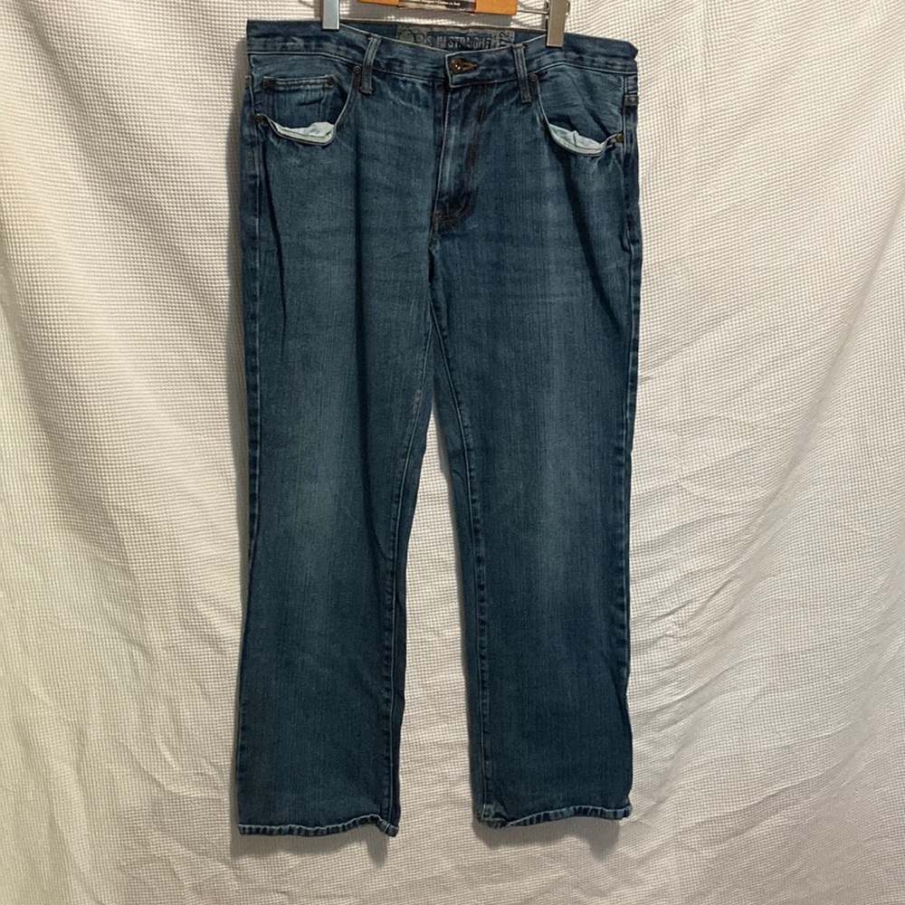OP denim jean pants - slim straight cut
